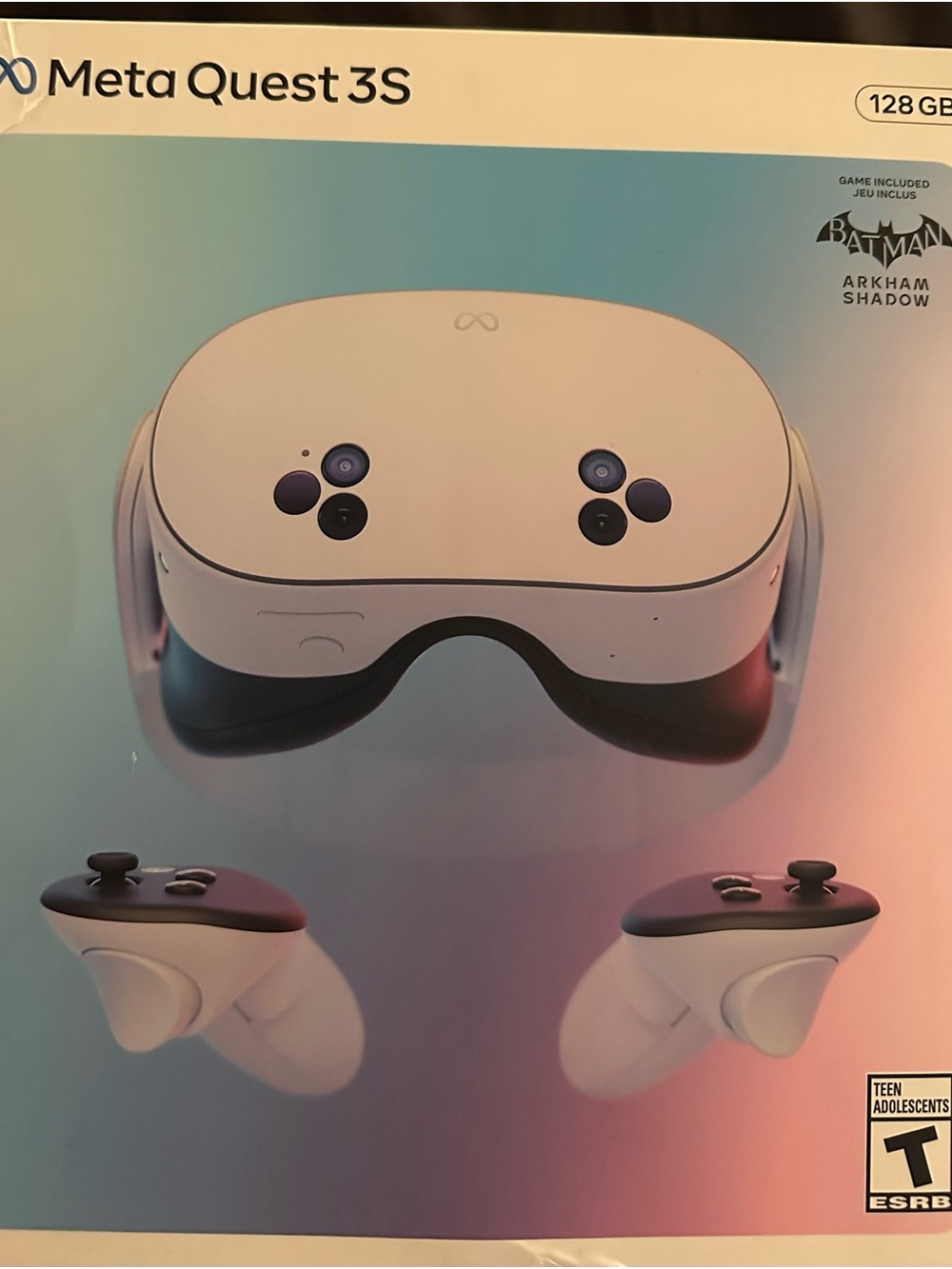 Meta Quest 3S Virtual Reality Headset in White - Meta New open box